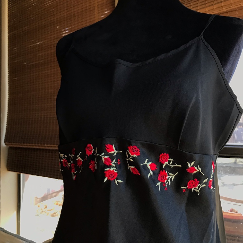 Romantic Rose Slip Dress